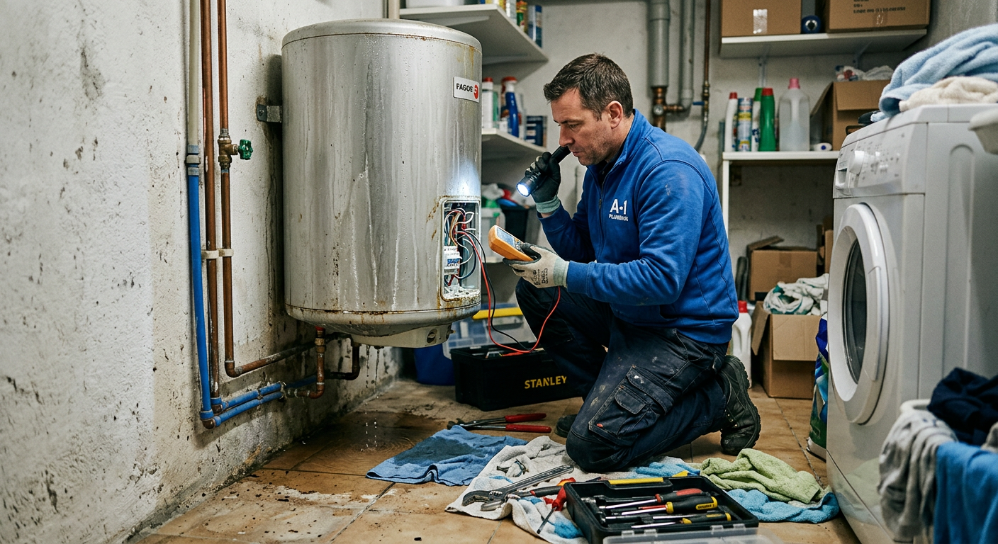 Réparation urgente ballon d'eau chaude en panne à Cergy